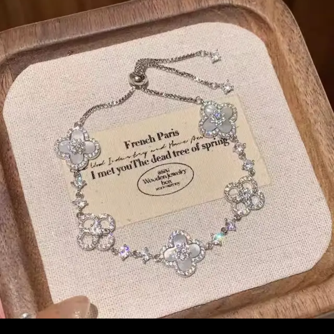 Pink Flower bracelet